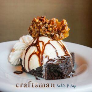 Craftsman Table & Tap, Stout Brownie Sundae