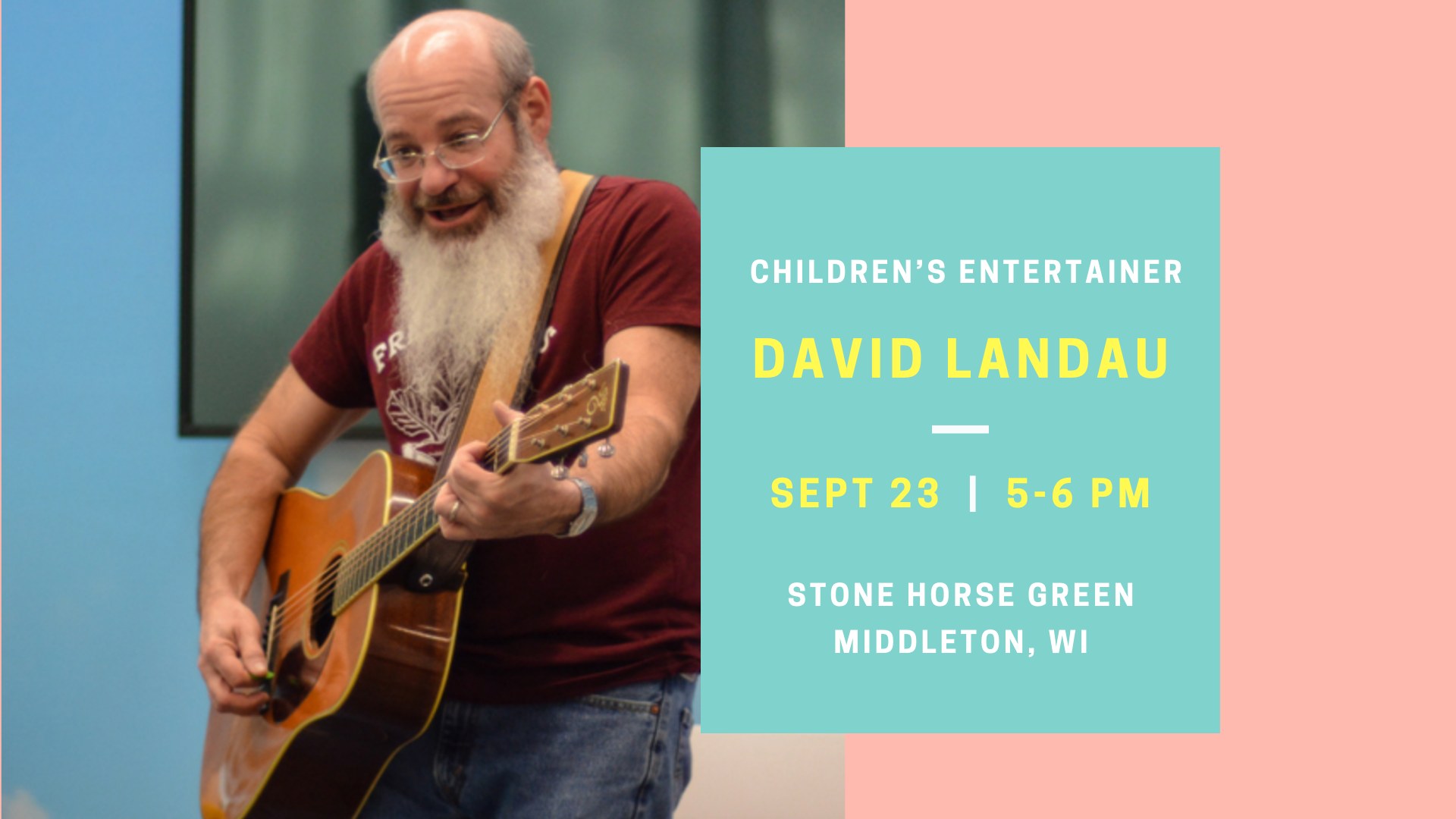 David landau - children's entertainer.